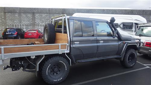 TOYOTA LANDCRUISER CAB CHASSIS 2007-CURRENT